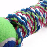 Dumbbell Rope Tennis Balls - DogCore.com