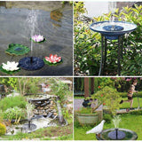 SOLAR POWERED FOUNTAIN PUMP - PERFECT FOR YOUR GARDEN OR PATIO - DogCore.com