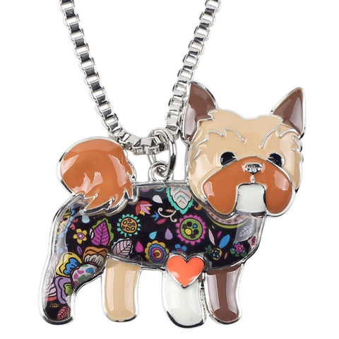 Yorkie Yorkshire Choker Necklace FREE + Shipping - DogCore.com
