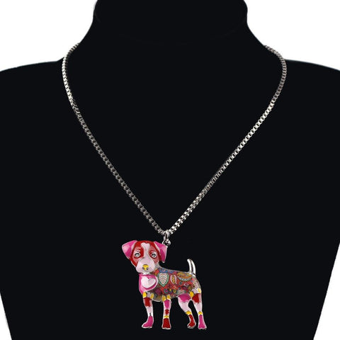 Jack Russel Dog Choker Necklace FREE + Shipping - DogCore.com