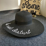 Daisy Straw Sun Hat - DogCore.com