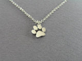 Dog Paw Print Necklace FREE + Shipping - DogCore.com