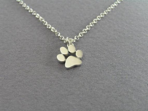 Dog Paw Print Necklace FREE + Shipping - DogCore.com