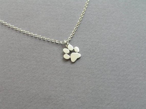 Dog Paw Print Necklace FREE + Shipping - DogCore.com