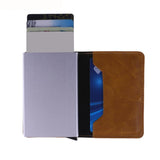 Slim Card Holder RFID Leather Wallet - DogCore.com