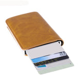 Slim Card Holder RFID Leather Wallet - DogCore.com