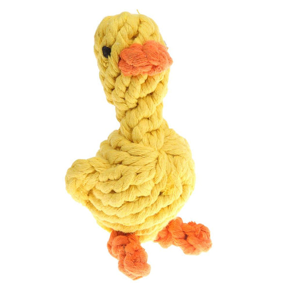 Cartoon Duck Braided Rope - DogCore.com