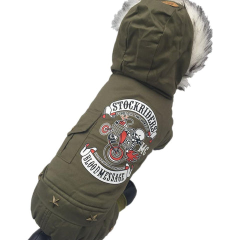 DC Doggie Winter Coat - DogCore.com