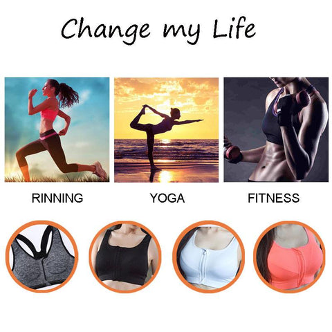 THE ABSOLUTE ZIP SPORTS BRA - FLEXIBLE COMFORT - DogCore.com