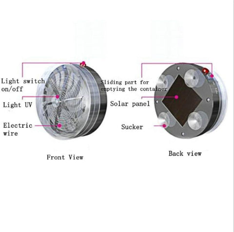 Dc Solar Bug Zapper - DogCore.com