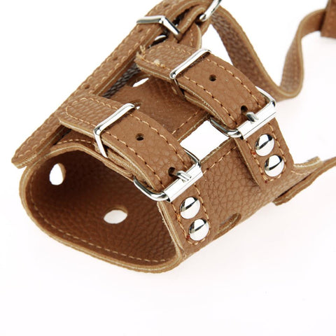 Leather Dog Muzzle - DogCore.com