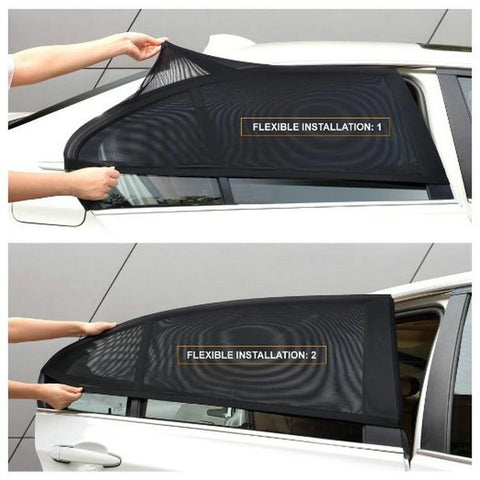 UNIVERSAL CAR WINDOW SUN SHADE - KEEPS YOUR CAR COOL! - DogCore.com