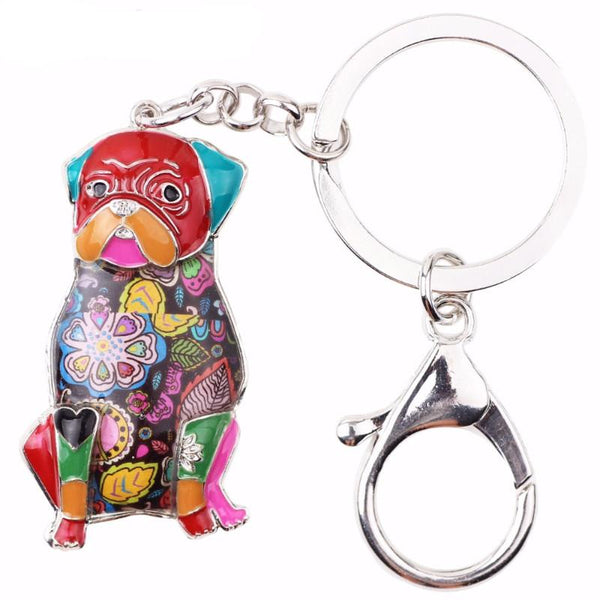 Pug  Key Chain - DogCore.com