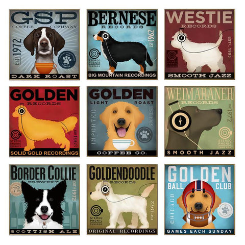 Dog Canvas Paintings - DogCore.com