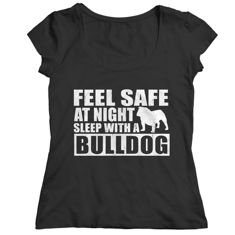 Limited Edition - Feel safe at night sleep with a bulldog - DogCore.com