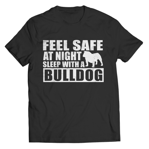 Limited Edition - Feel safe at night sleep with a bulldog - DogCore.com