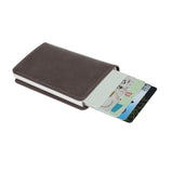 Slim Card Holder RFID Leather Wallet - DogCore.com