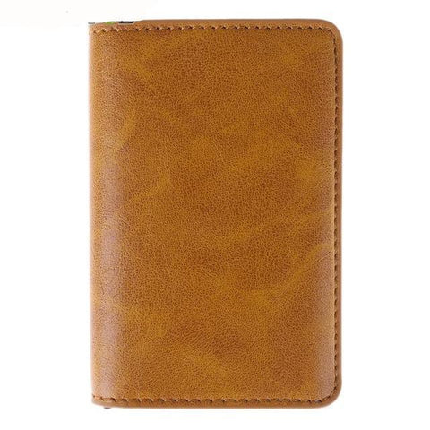 Slim Card Holder RFID Leather Wallet - DogCore.com