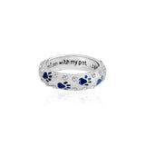 Dc Dog Ring Paw Footprints - DogCore.com