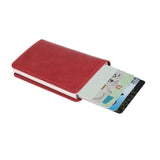 Slim Card Holder RFID Leather Wallet - DogCore.com
