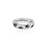 Dc Dog Ring Paw Footprints - DogCore.com