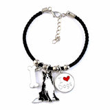 I Love My Dog Bracelet - DogCore.com