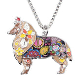 Rough Collie Dog Choker Necklace - DogCore.com