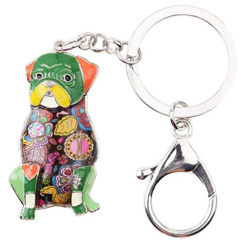 Pug  Key Chain - DogCore.com