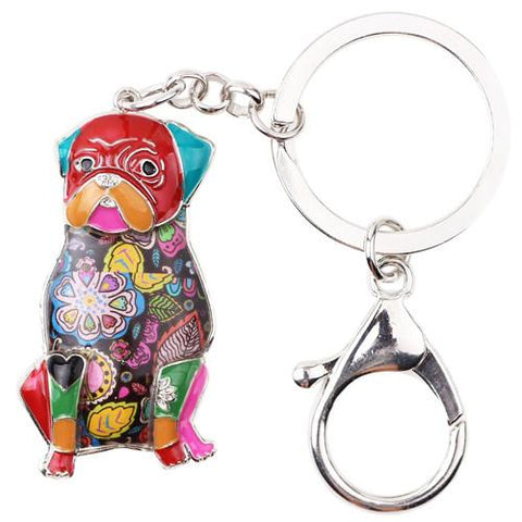Pug  Key Chain - DogCore.com