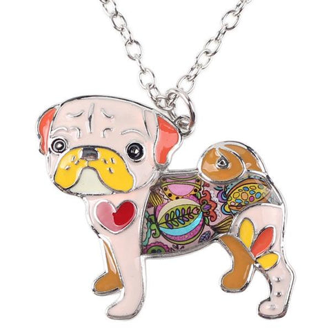 Pug Dog Choker Necklace FREE + Shipping - DogCore.com