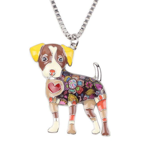 Jack Russel Dog Choker Necklace FREE + Shipping - DogCore.com