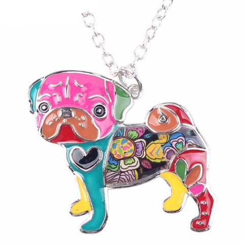 Pug Dog Choker Necklace FREE + Shipping - DogCore.com