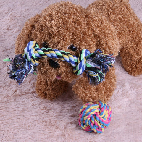 4pcs/set Rope Toys - DogCore.com