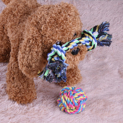 4pcs/set Rope Toys - DogCore.com