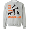 Cat Crewneck Pullover Sweatshirt - DogCore.com