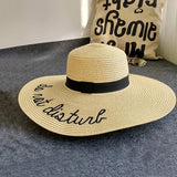 Daisy Straw Sun Hat - DogCore.com