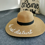 Daisy Straw Sun Hat - DogCore.com
