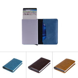 Slim Card Holder RFID Leather Wallet - DogCore.com
