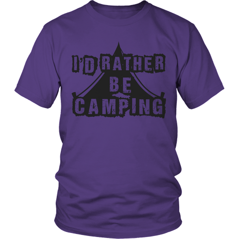 I'd Rather Be Camping - DogCore.com