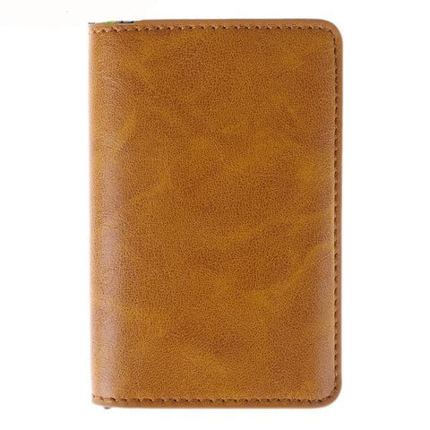 Slim Card Holder RFID Leather Wallet - DogCore.com
