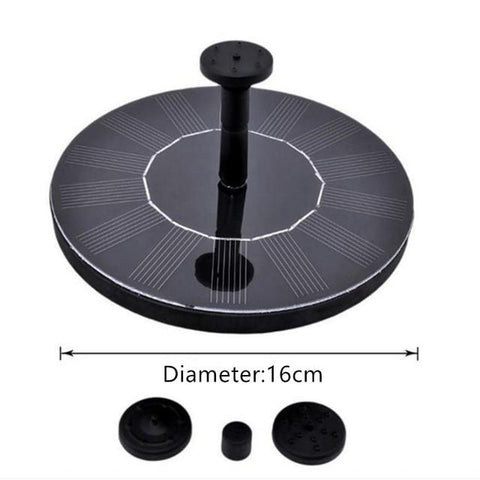 SOLAR POWERED FOUNTAIN PUMP - PERFECT FOR YOUR GARDEN OR PATIO - DogCore.com